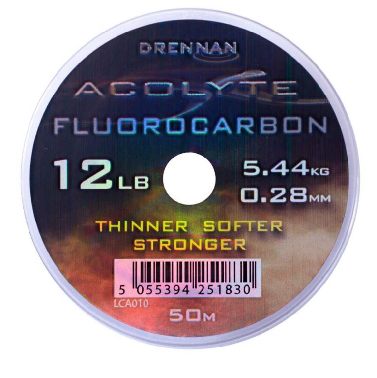 DRENNAN ACOLYTE FLUOROCARBON 12LB 0.28