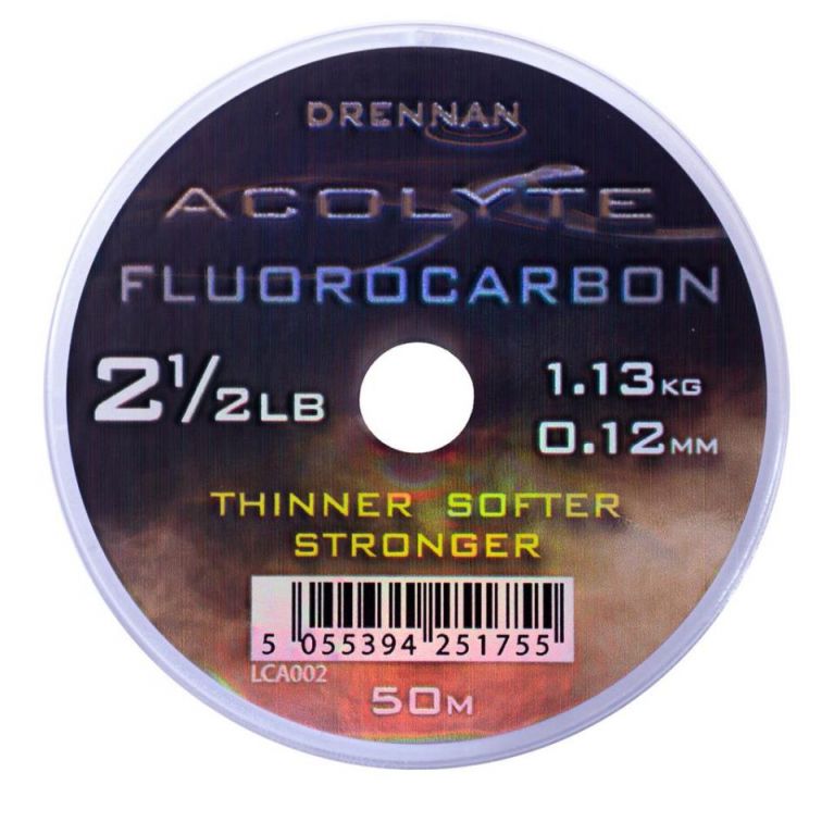 DRENNAN ACOLYTE FLUOROCARBON 2½LB 0.12