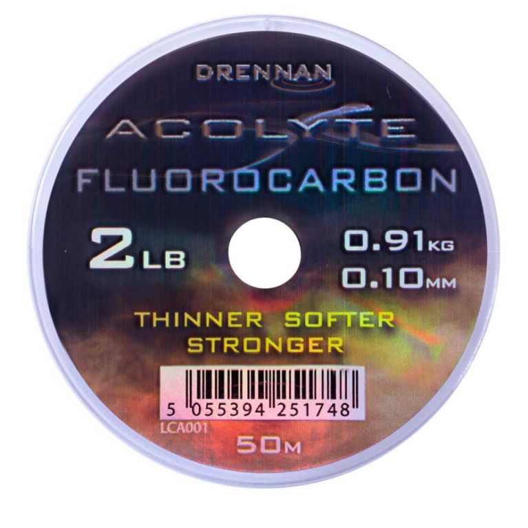 DRENNAN ACOLYTE FLUOROCARBON 2LB 0.10
