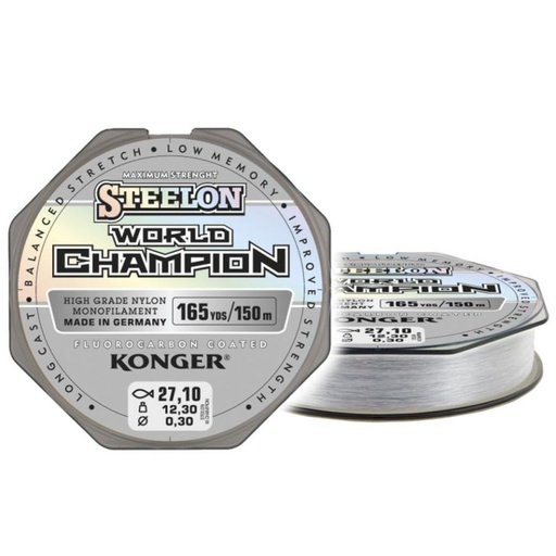 [264150016] STEELON WORLD CHAMPION FLUOROCARBON COATED 0,16mm/