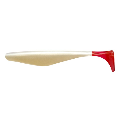 [TPELPT085PR] E-SOX DROPSHOT LURES , PADDLE TAILS , PEARL RED  (D-5-3)